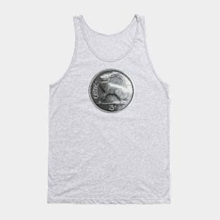 Lucky Irish Threepence Coin Tank Top